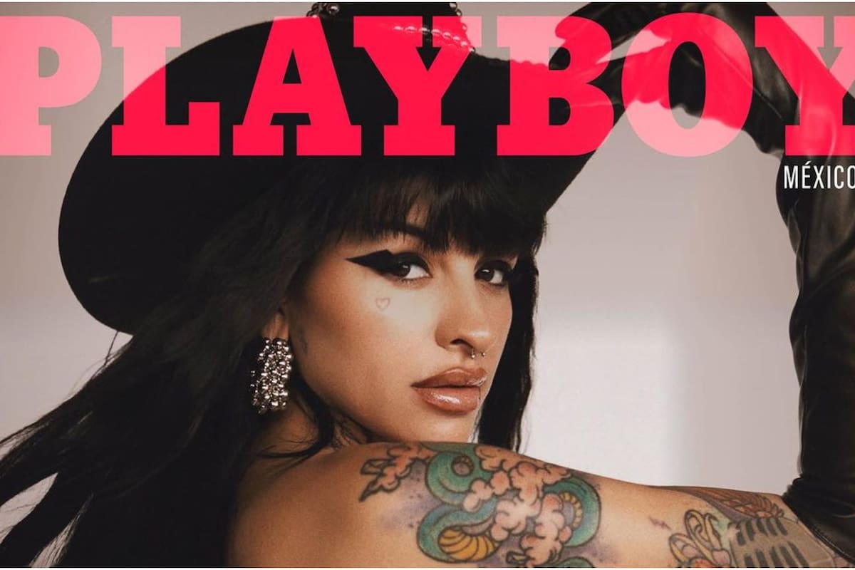 Cazzu desafía los estereotipos y muestra su sensualidad en la portada de Playboy México