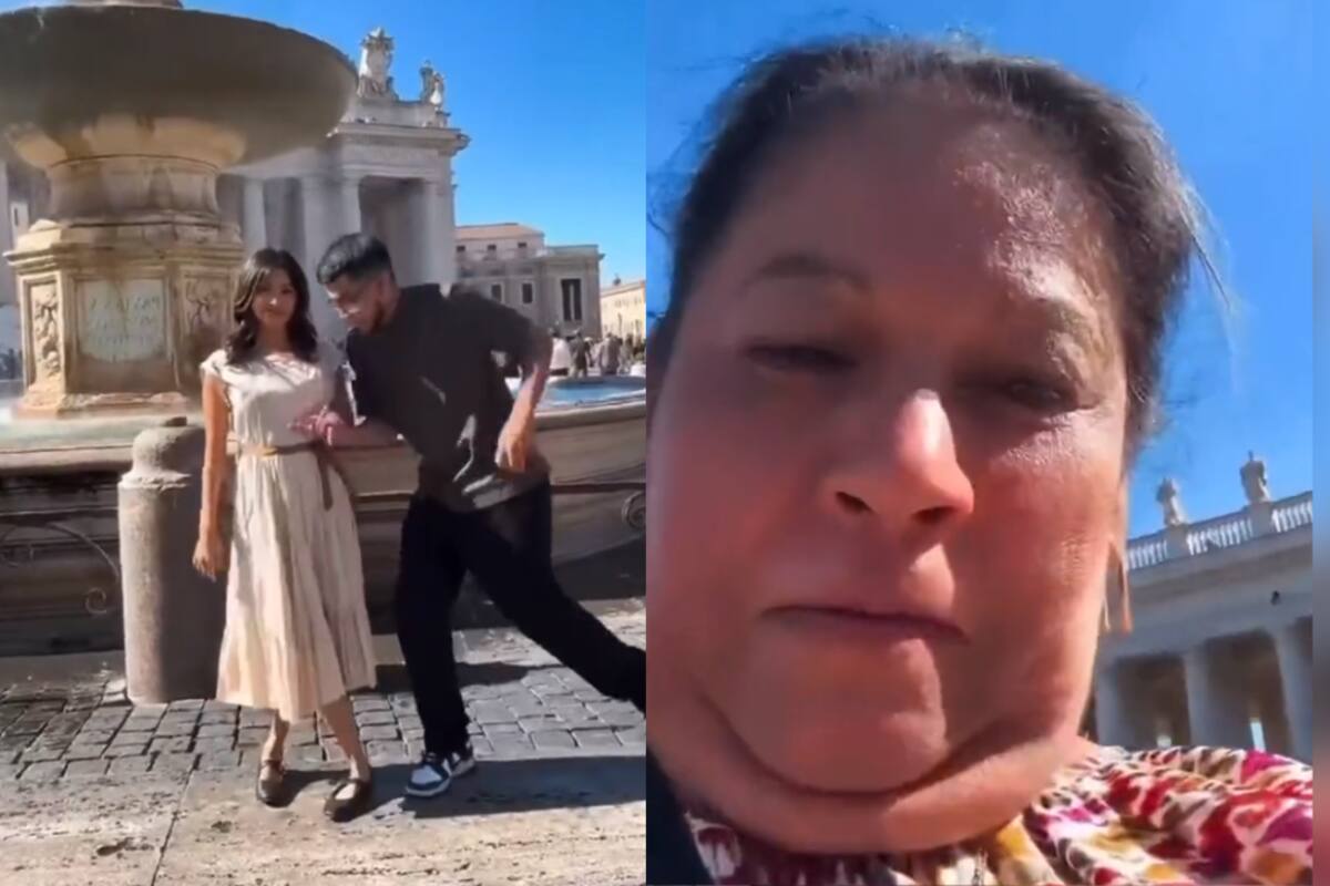 VÍDEO: joven le pide matrimonio a su novia, y su mamá arruina el vídeo al poner la cámara frontal