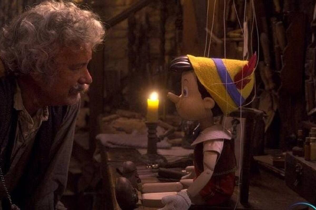 Disney comparte la primera imagen de Tom Hanks caracterizado como Geppetto