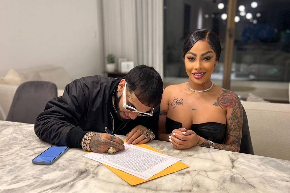 Anuel AA y Yailin La Más Viral se casan por el civil en República Dominicana