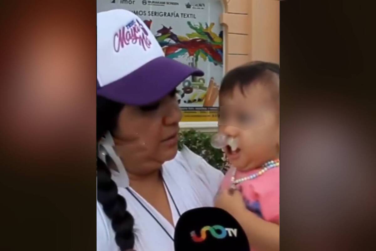 TIKTOK: Pequeña hace tremendo oso en plena entrevista en vivo