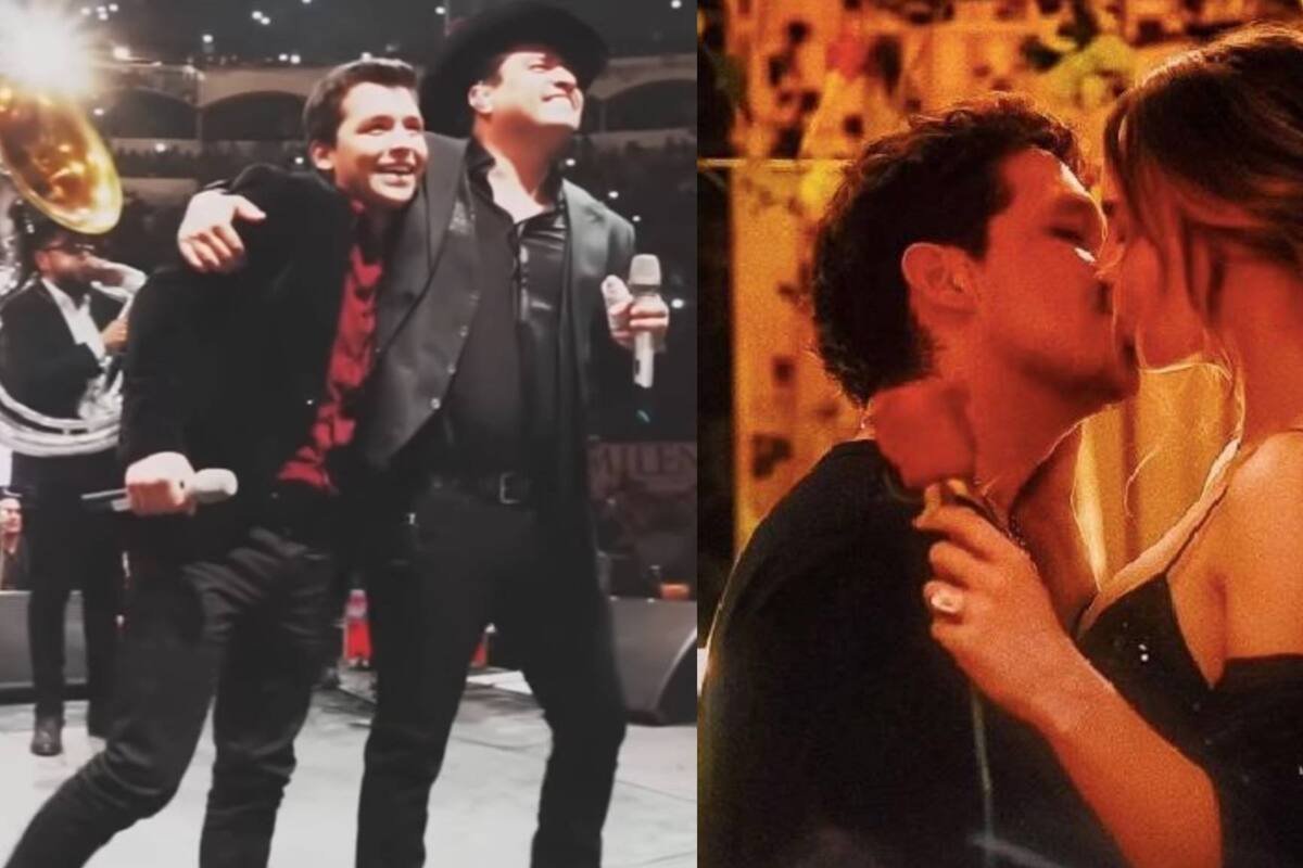 La vez que Julión Álvarez recomendó a Christian Nodal no casarse con Belinda