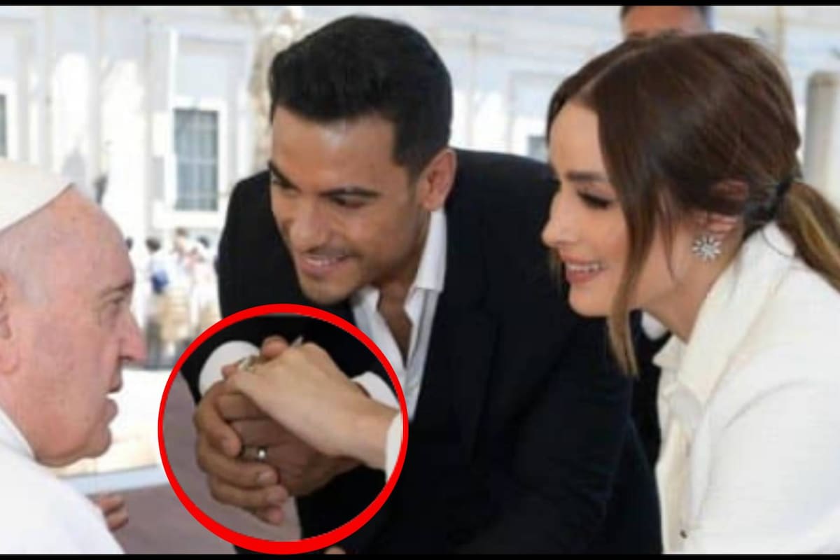 Todo parece indicar que Carlos Rivera y Cynthia Rodríguez ya son marido y mujer