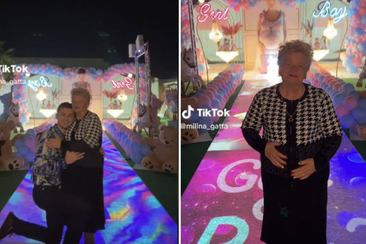 VIDEO: ¿Niña o niño? Señora de 79 años queda embarazada de su novio de 19