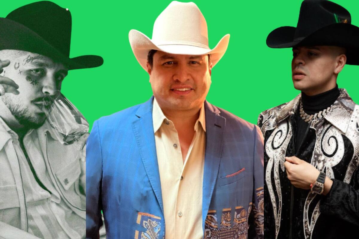 ¿Rey del regional mexicano? Julión Álvarez desbanca a Christian Nodal y Grupo Firme en Spotify