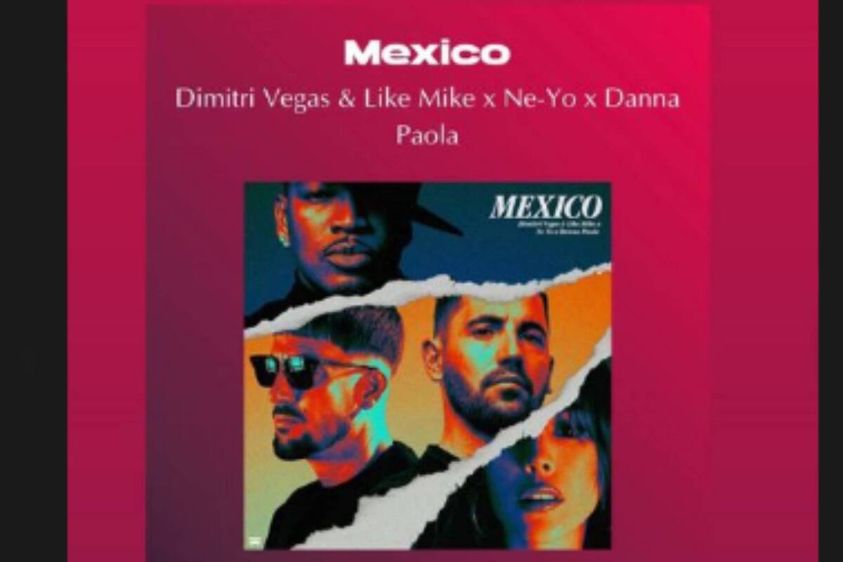 Danna Paola promociona su más reciente colaboración con Dimitri Vegas y Like Mike