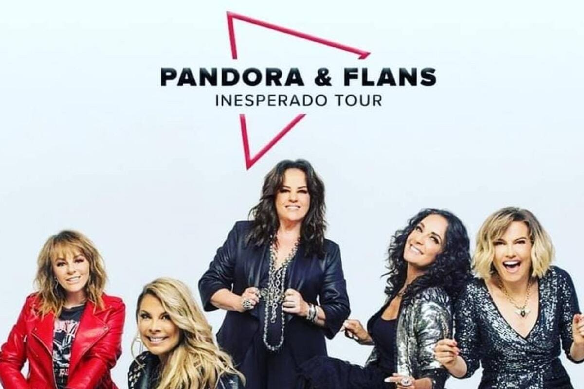 Pandora y Flans anuncian conciertos juntas con su “Inesperado Tour” y confirman fechas