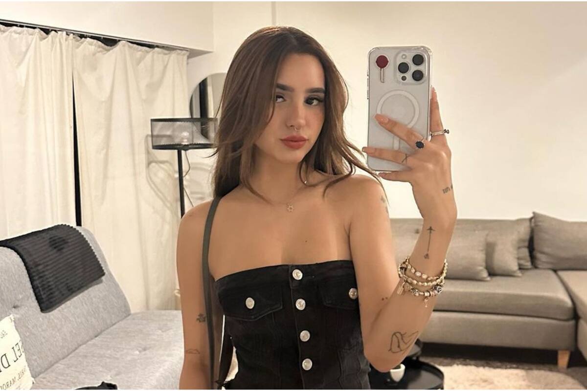 Domelipa cautiva en Instagram con su impresionante traje de baño