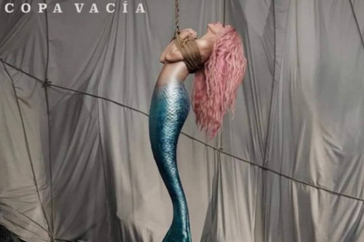 Filtran portada de "Copa Vacía", la nueva canción de Shakira y Manuel Turizo