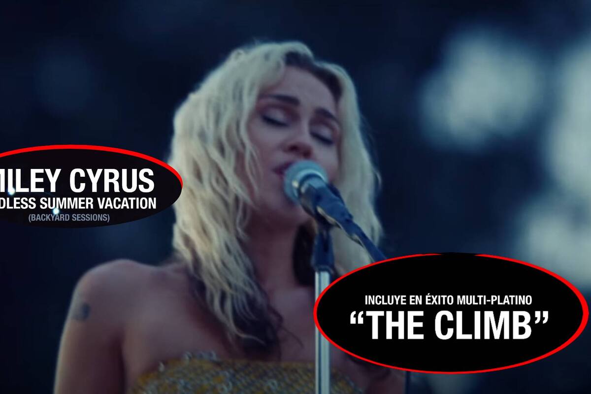 Disney+ estrena un nuevo tráiler de "Miley Cyrus Endless Summer Vacation Backyard Sessions"