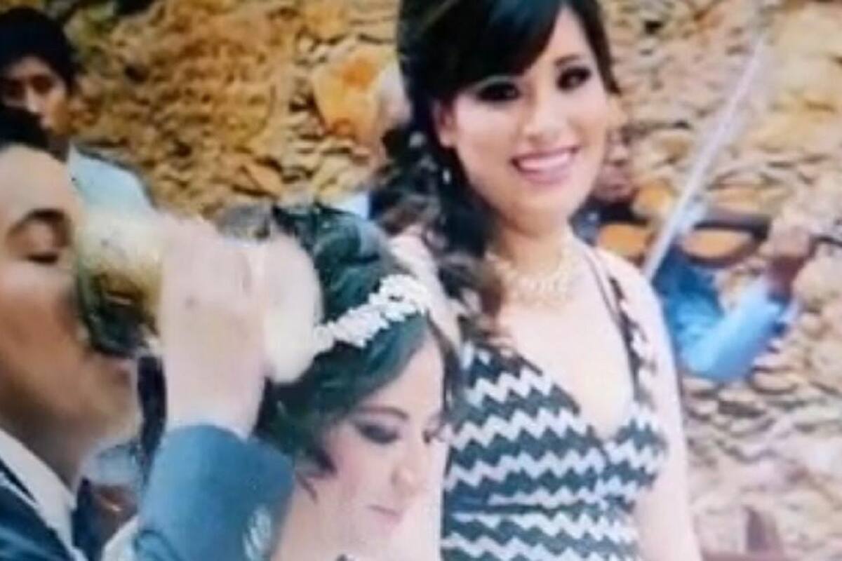 TikTok: Novio se toma todo el vino del padre en su boda
