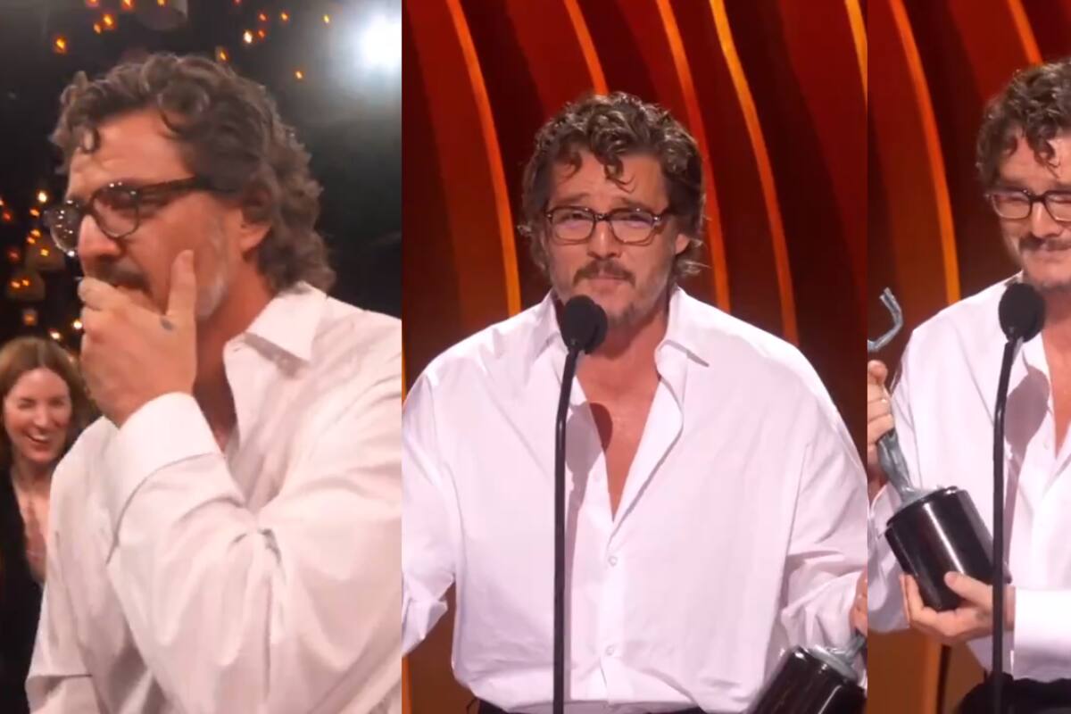 Pedro Pascal conmueve al ganar su primer premio como Mejor Actor en los SAG Awards 2024