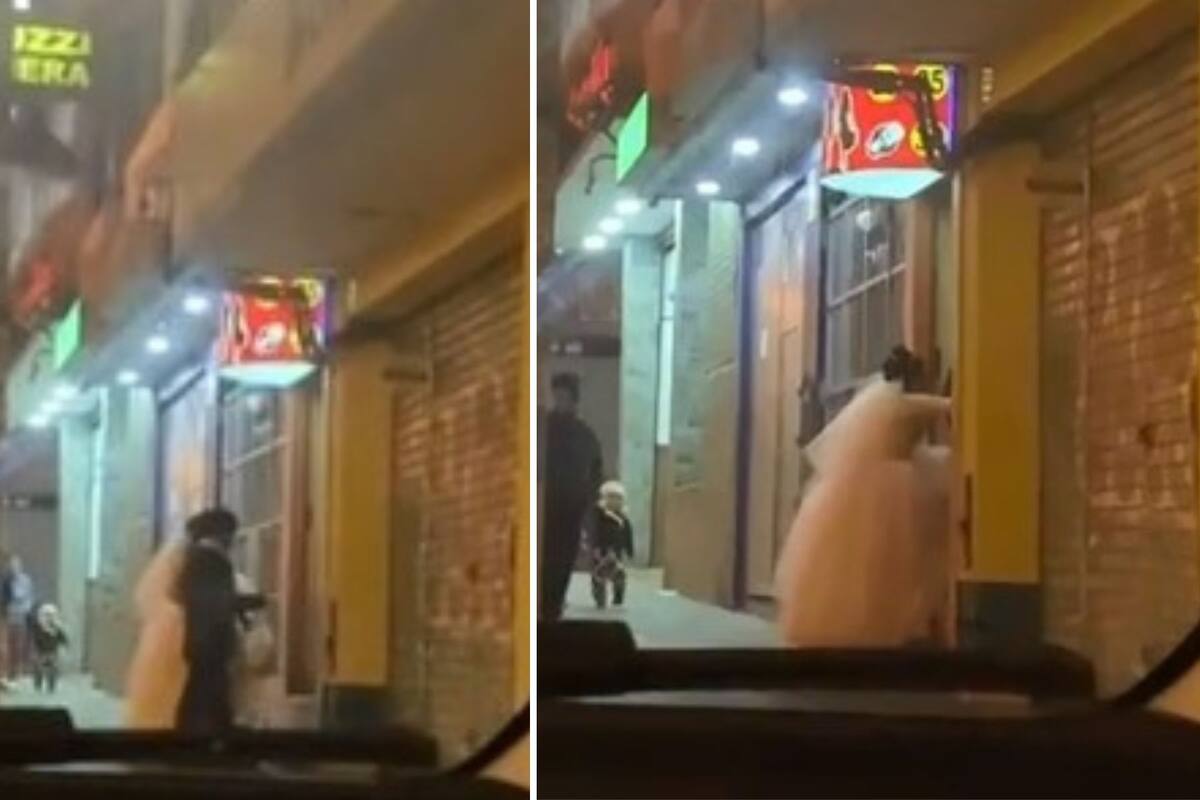 VIDEO: Recién casados son captados pasando su luna de miel en hostal de 100 pesos