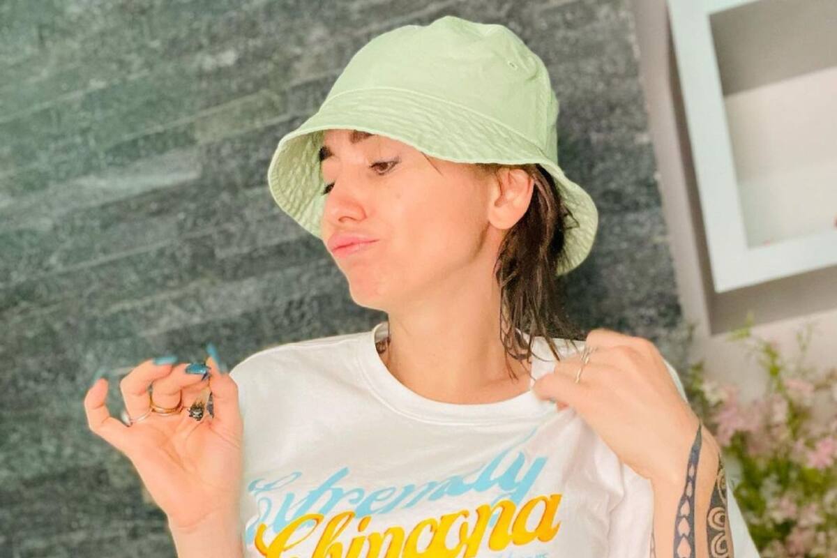 Ingrid Brans presume su retaguardia y no deja nada a la imaginación