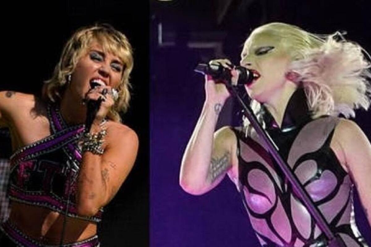 Aseguran que Miley Cyrus y Lady Gaga se encuentran preparando una colaboración