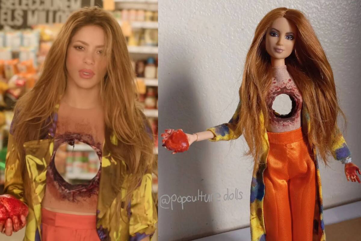Crean muñeca inspirada en Shakira y su nuevo sencillo "Monotonía"