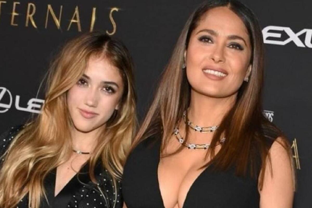 Salma Hayek envía amoroso mensaje a su hija por su cumpleaños número 15