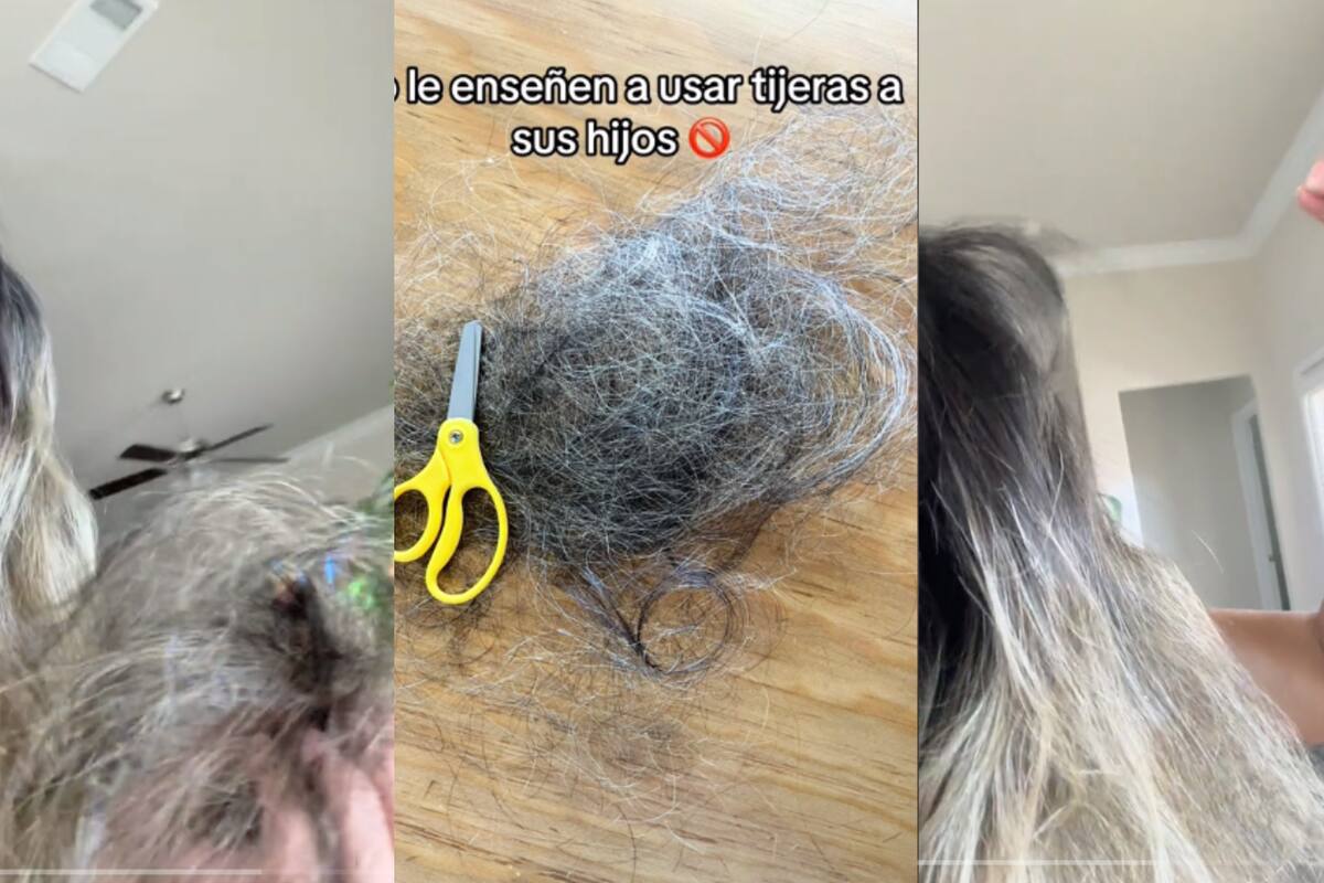 ¡Al borde del llanto! Una madre narra cómo su hija le cortó el cabello sin avisarle