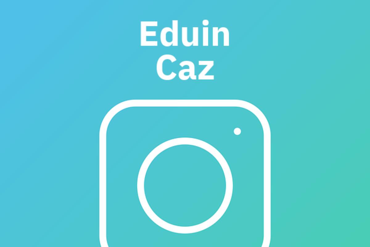 Las fotos imperdibles de Eduin Caz que están arrasando en Instagram