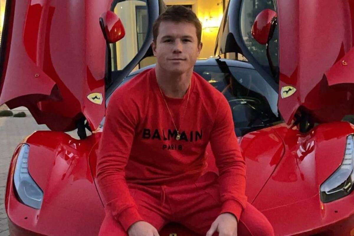 Canelo festeja su triunfo con Luis Miguel en un antro en Miami