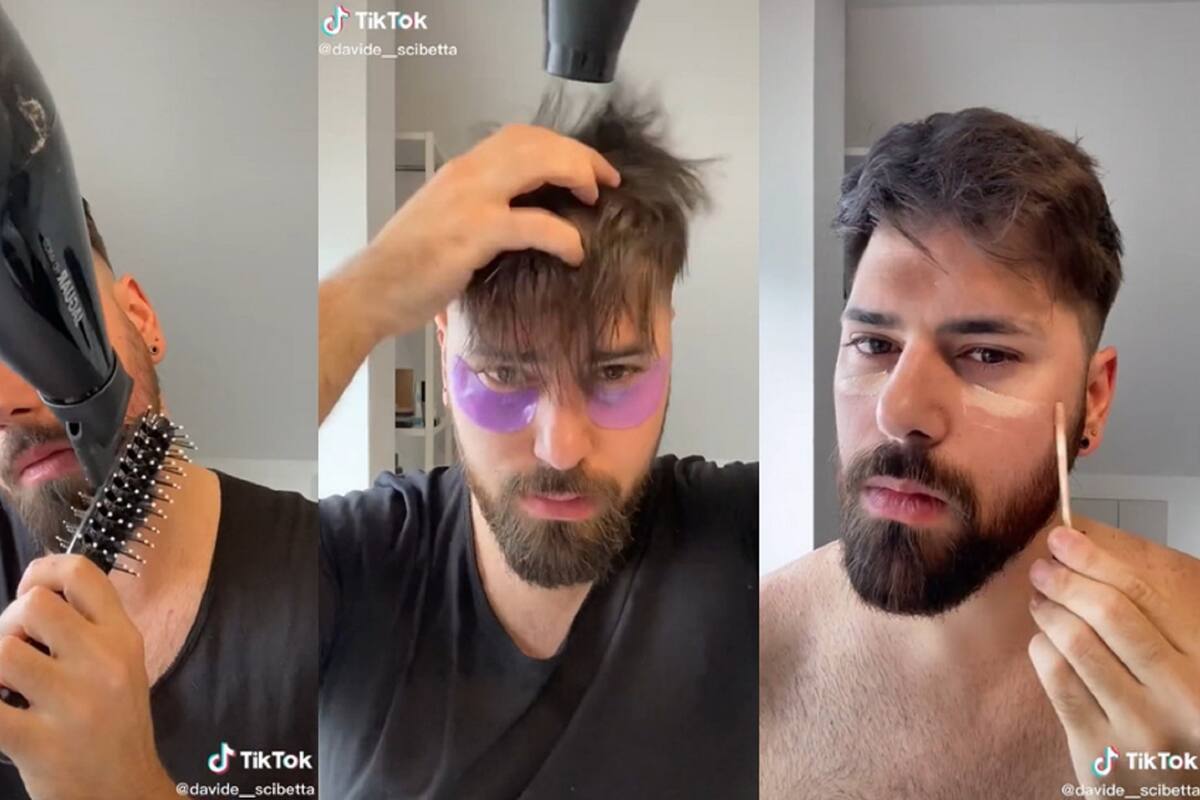 VIDEO: Tiktoker se hace viral por enseñar que el maquillaje también es para hombres