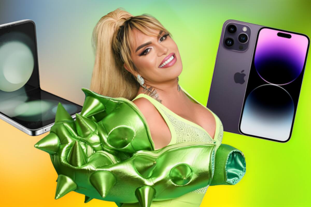 ¡Wendy Guevara promociona Samsung pero sus fans la descubren utilizando iPhone!