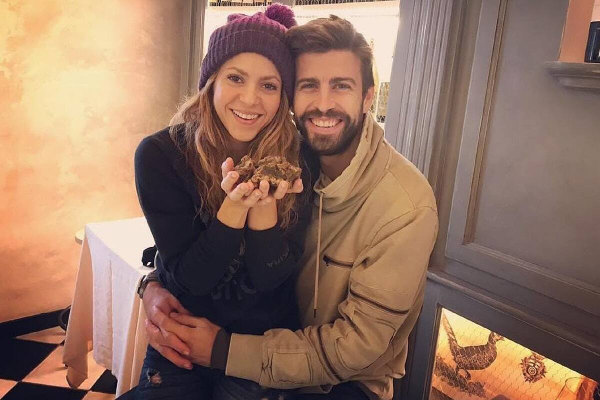 Gerard Piqué publica foto sin filtros en Instagram junto a Shakira y así es como se ven
