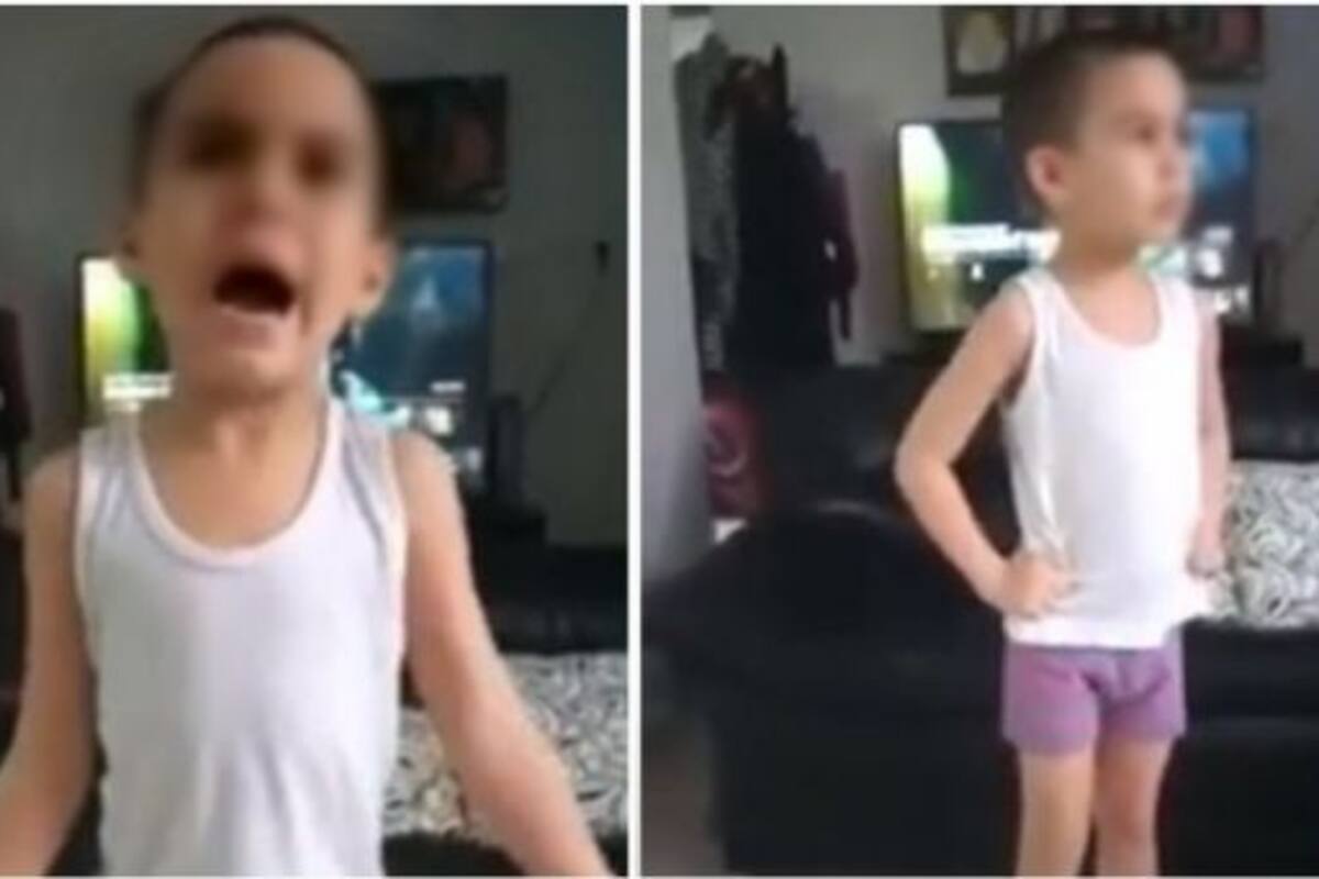“Estoy harto de ese celular": Niño cansado de hacer dibujos se queja del exceso de tareas