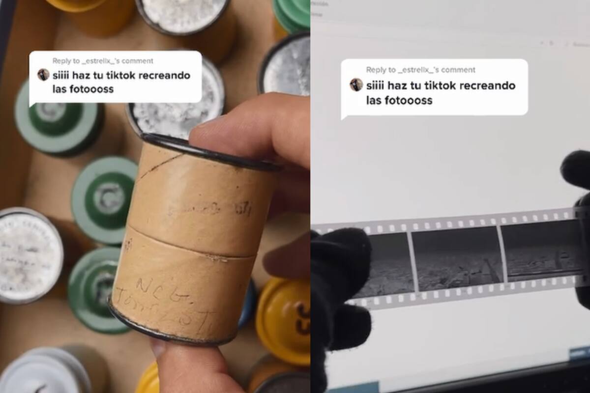 Tiktoker recrea fotos de los años 50s desde la Torre Latinoamericana en la Ciudad de México