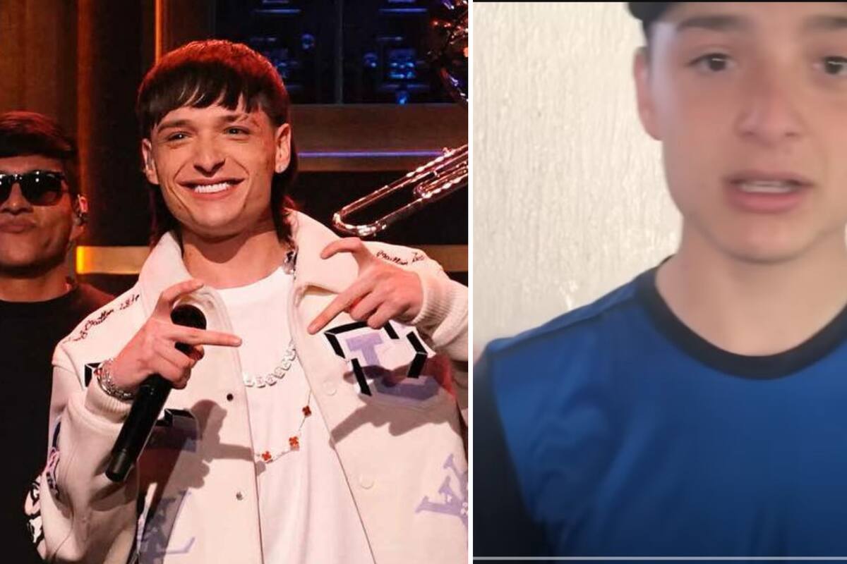 Filtran video de Peso Pluma trabajando de mesero en una fonda antes de ser famoso