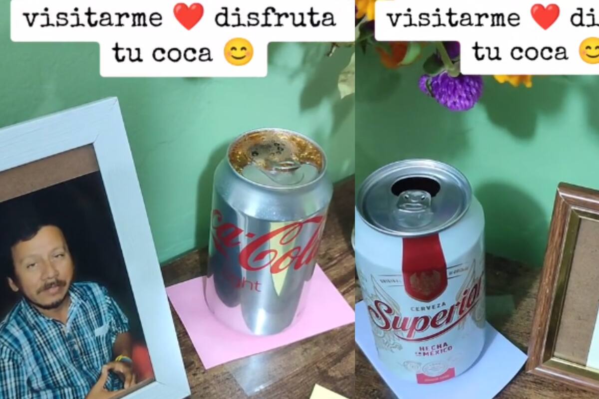 TikToker afirma haber sido visitada por su padre en víspera de Día de Muertos; presenta prueba sorprendente