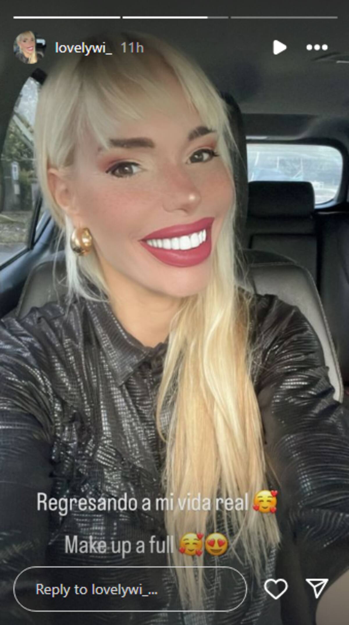 Ingrid Wagner a través de su cuenta de Instagram