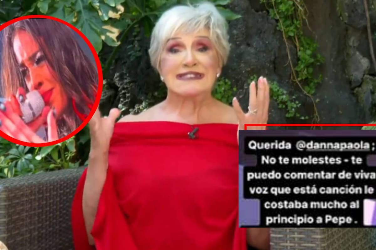 Anel Noreña manda mensaje de consolación a Danna Paola por desafinar con canción de José José