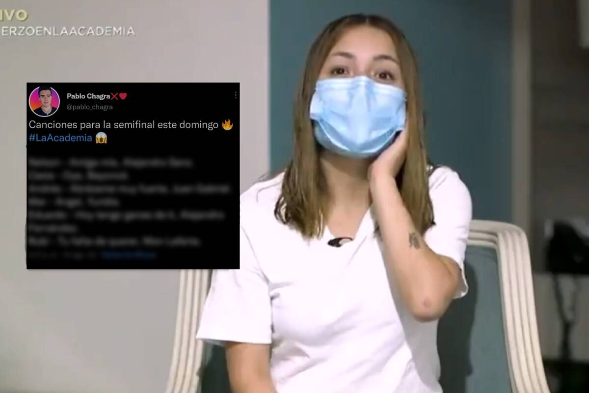 Filtran la lista de canciones para la semifinal de "La Academia"