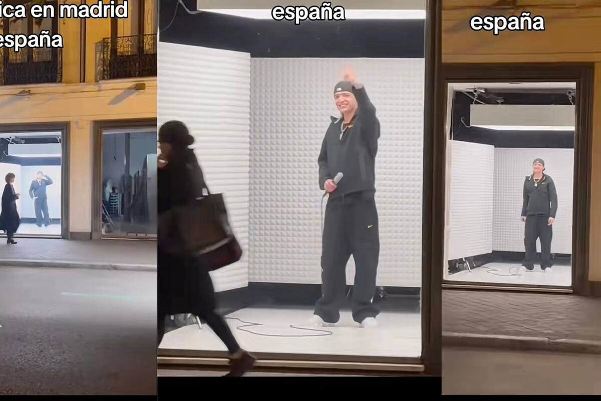 Peso Pluma forma parte de campaña en Madrid pero termina pasando desapercibido