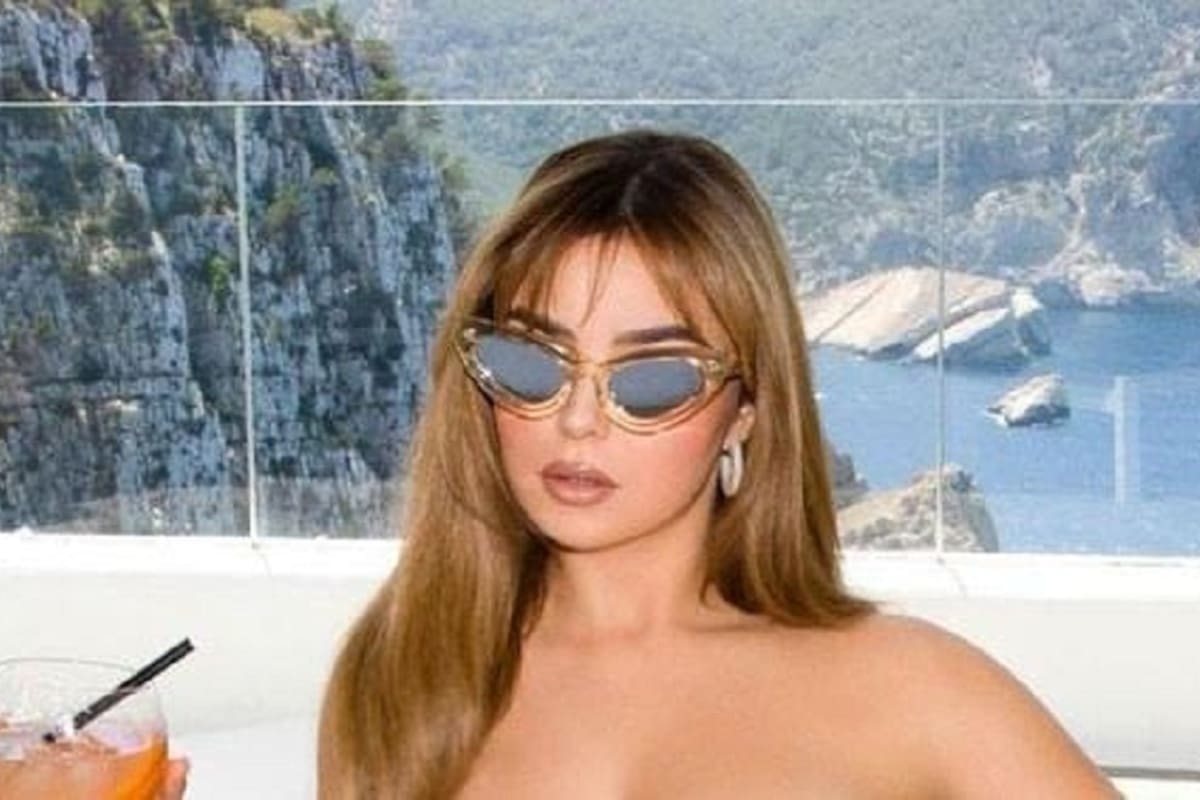 Demi Rose causa sensación entre sus seguidores de Instagram al modelar sin bra