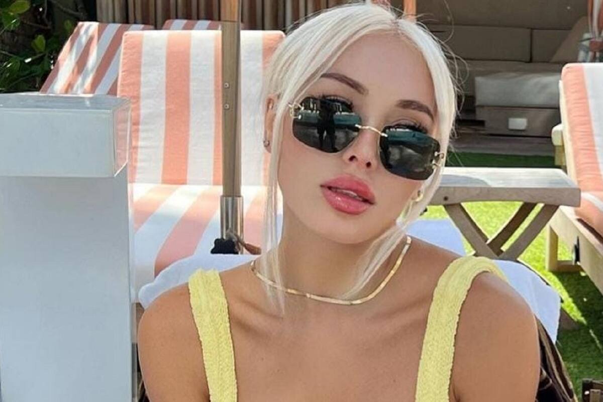 Daniella Chávez emociona a sus seguidores modelando su traje de baño