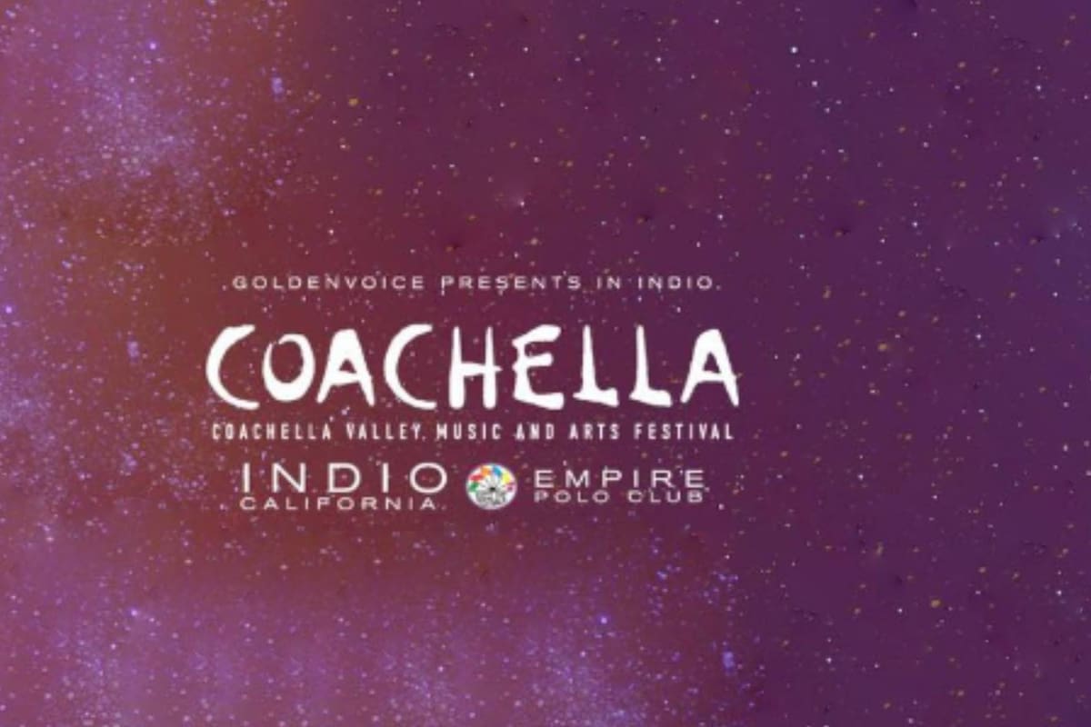 Lanzan el cartel oficial de "Coachella" para este 2023