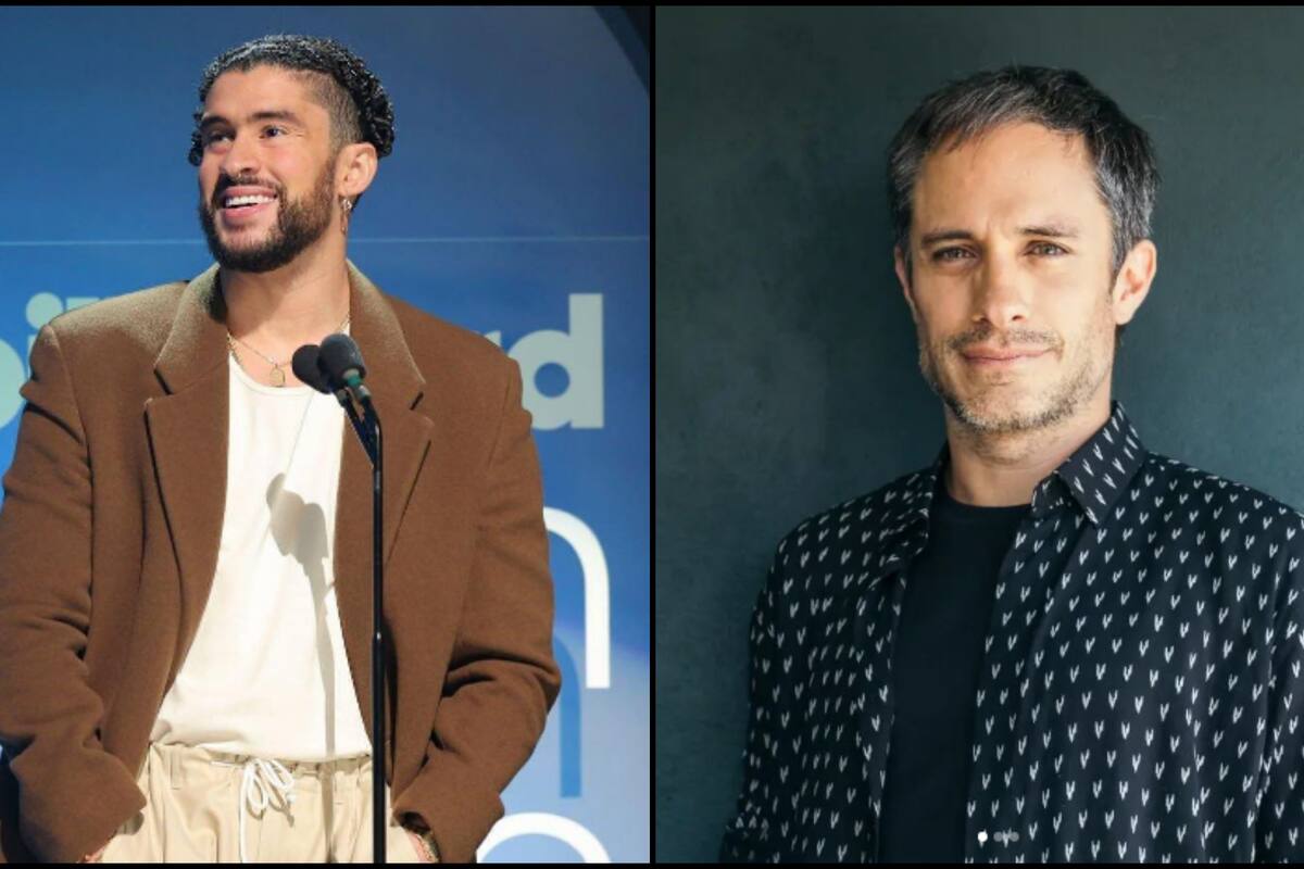 Bad Bunny asegura que besar a Gael García en la película "Cassandro" fue un castigo