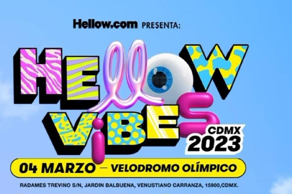 Cartel de Santa, Lunay, y Bellakath entre los artistas que estarán en el festival “Hellow Vibes”