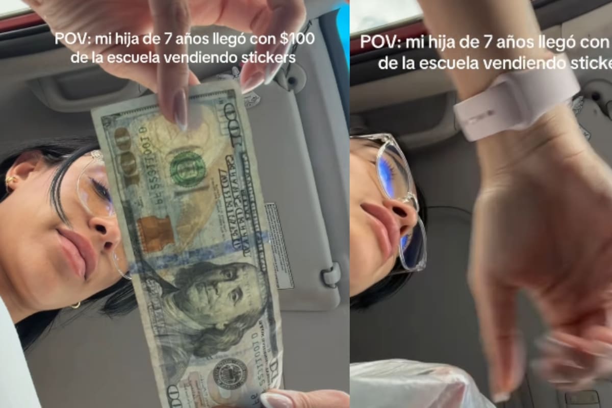“Mamá, se los voy a regresar”: mujer se molesta al descubrir que su hija vendió dos stickers por 100 dólares a una compañera del colegio
