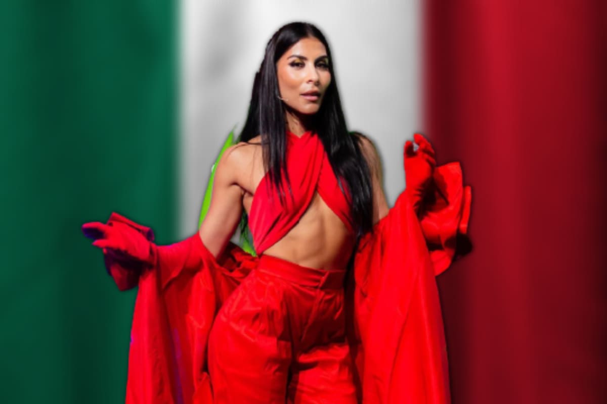 María León se equivoca al entonar el Himno Nacional Mexicano en partido de Padres vs Gigantes