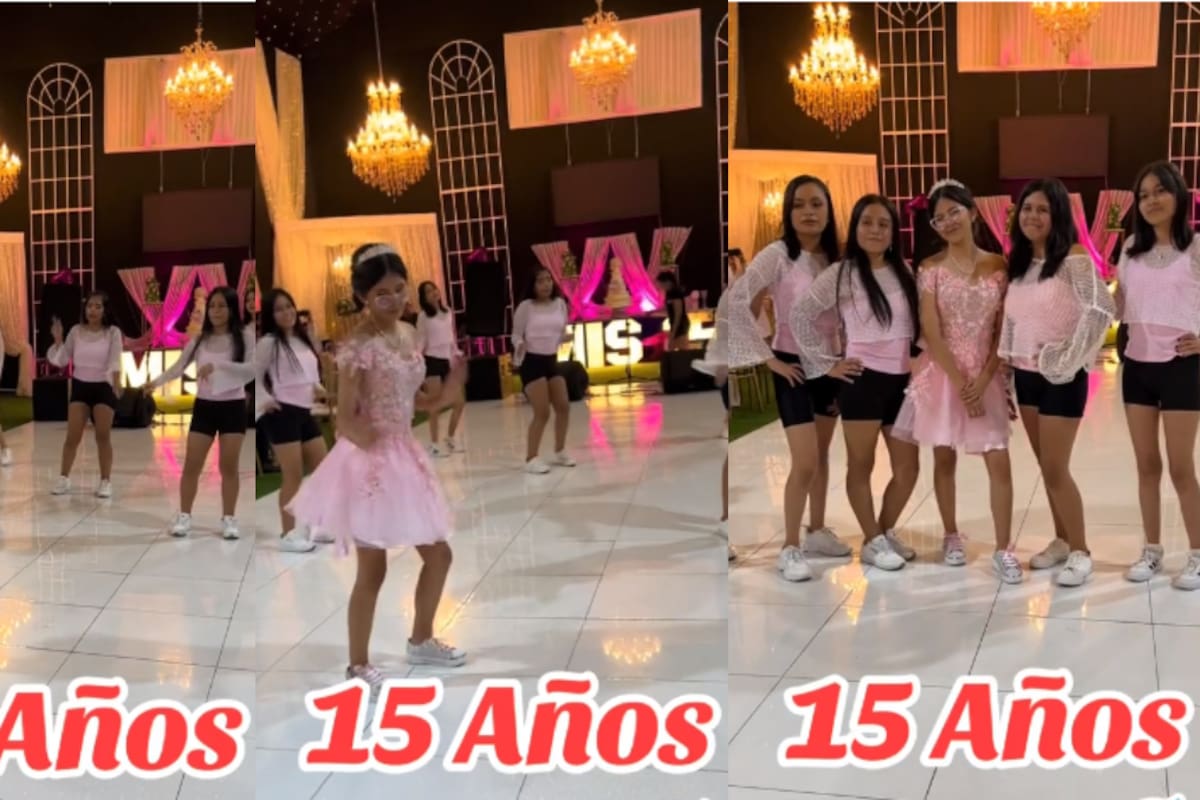 Joven se vuelve viral por bailar sin ganas la danza sorpresa en su festejo de XV años