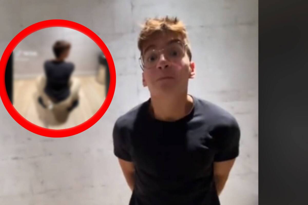 TIKTOK: Joven rompe su pantalón por andar de lucidito y se vuelve viral