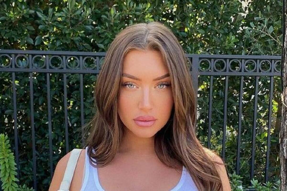 Anastasia Karanikolaou luce su espectacular figura en ropa interior de encaje