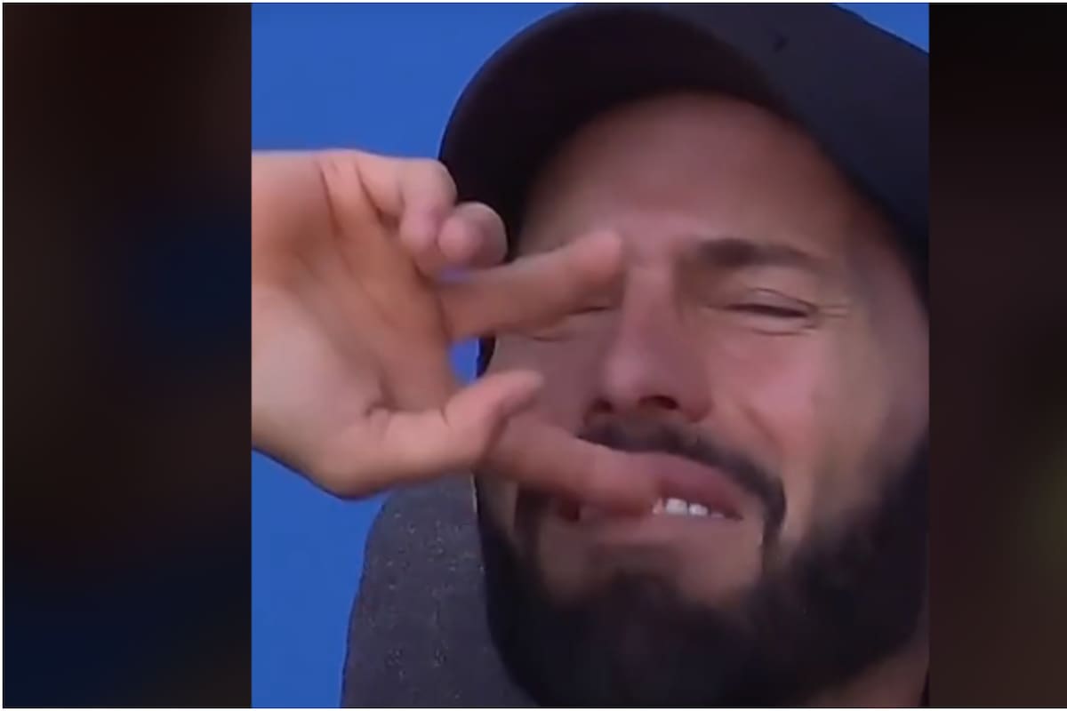 LCDLF: Poncho de Nigris rompe en llanto al extrañar a sus hijos