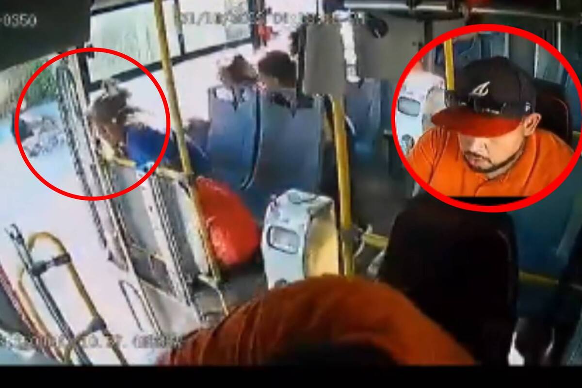 VIDEO: Chofer de transporte público se queda dormido y termina en accidente