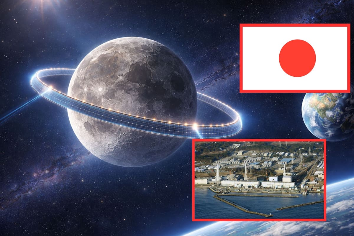 Japón proyecta circunvalar la Luna con un anillo de paneles solares para transformar la radiación en energía interminable, un avance tecnológico motivado por el desastre de Fukushima que podría evitar futuras crisis nucleares en la Tierra