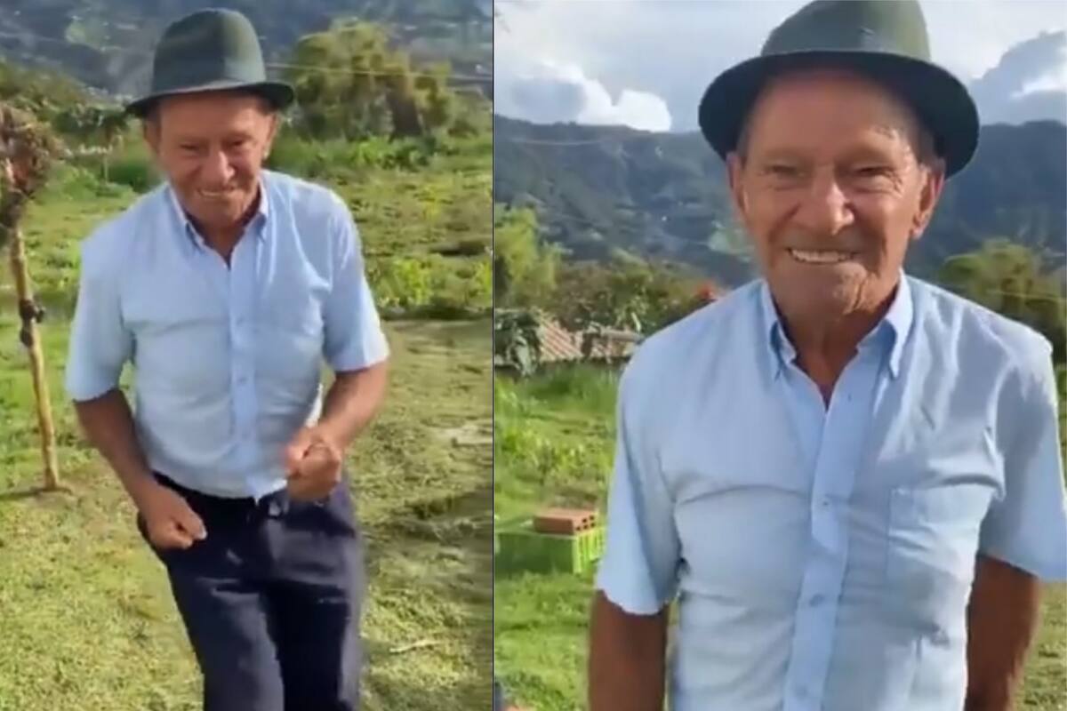 VIRAL: Ancianito baila de felicidad al vender su cosecha de papa criolla
