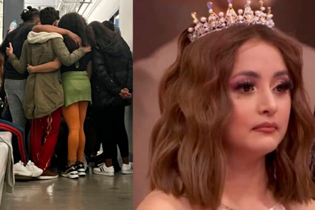 Alumnos de "La Academia, 20 años" excluyeron a Rubí, la quinceañera, de abrazo grupal